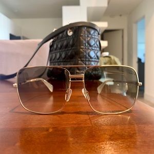 CELINE 41808 OVERSIZED SQUARE PILOT SUNGLASSES